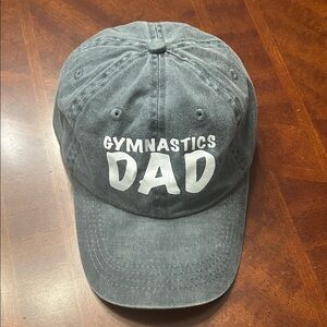 Gray Gymnastics Dad Cap